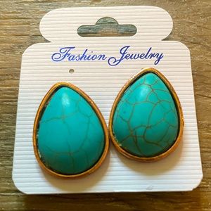 Fashion brand clip on earrings.